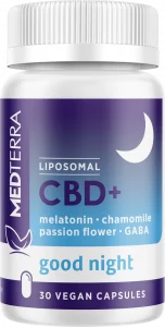 MEDTERRA CBD MELATONIN SLEEP TABLETS 750MG