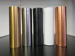 Buy Subzero Shorty Mod showing the premium matte black cerakote finish over a solid copper competition mechanical tube chassis.