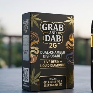Grab & dab 2g disposable vape pens