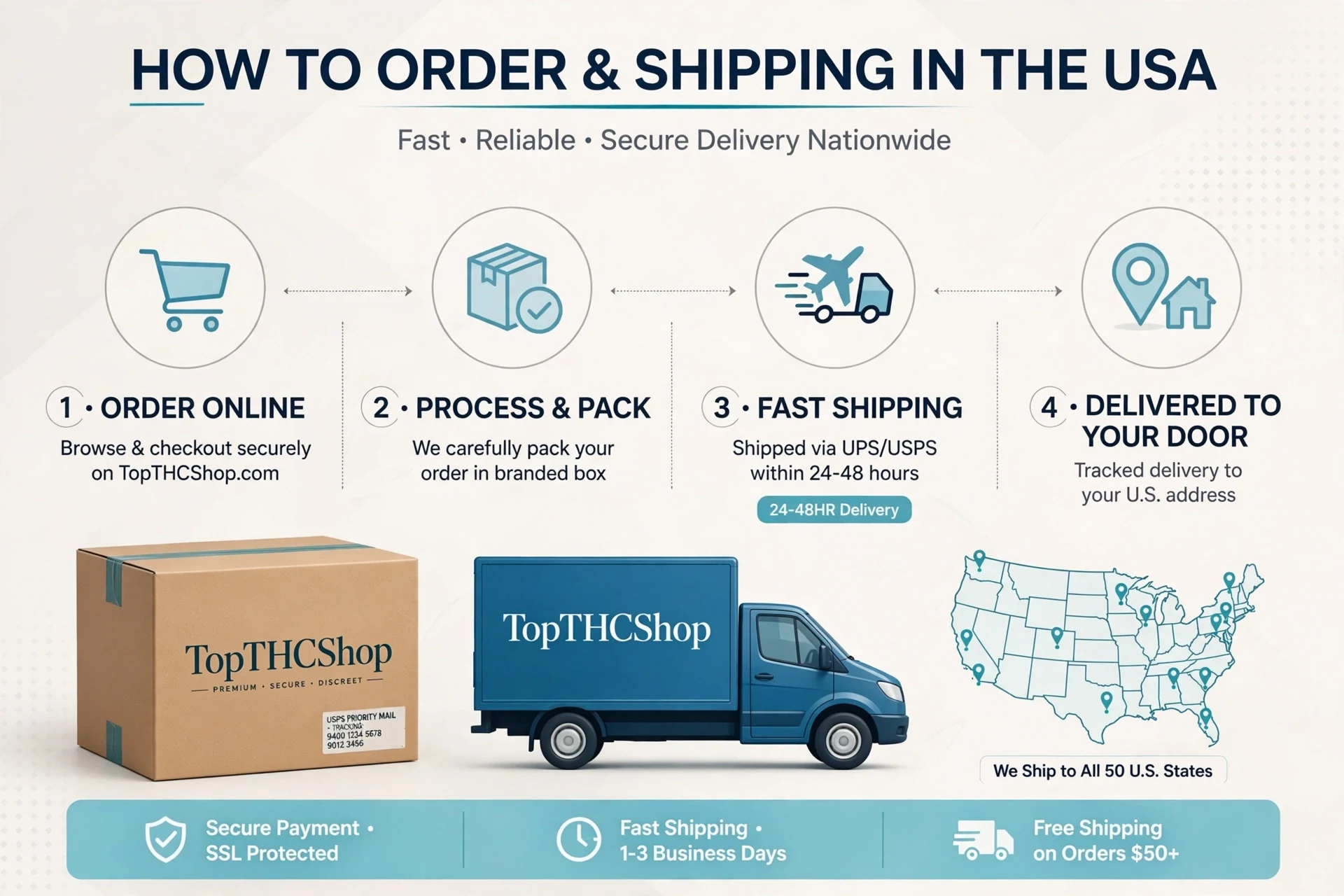 Read more about the article How to Order & Shipping in USA